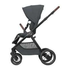 Maxi-Cosi Kinderwagen - Oxford Plus - Twillic Graphite (Dark Frame + Brown Leather)><noscript><img width=