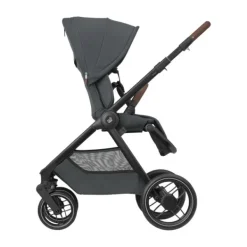 Maxi-Cosi Kinderwagen - Oxford Plus - Twillic Graphite (Dark Frame + Brown Leather)><noscript><img width=