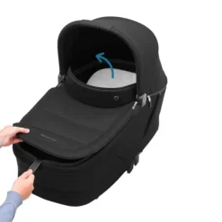 Maxi-Cosi Kinderwagen - Oxford Plus - Twillic Graphite (Dark Frame + Brown Leather)><noscript><img width=