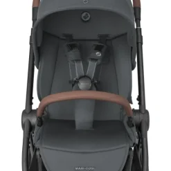 Maxi-Cosi Kinderwagen - Oxford Plus - Twillic Graphite (Dark Frame + Brown Leather)><noscript><img width=