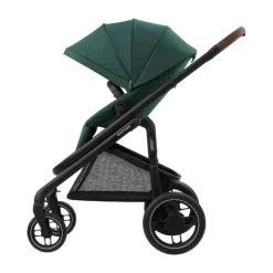 Maxi-Cosi Plaza+ Essential Green - Black Frame + Brown Leather><noscript><img width=