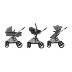 Maxi-Cosi Zelia3 Luxe Twillic Truffle (Black glossy frame & Black Leather)><noscript><img width=