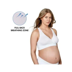 Medela Keep Cool Sleep Zwangerschaps- En Voedingsbeha Wit L> Bh's