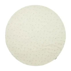 Meyco Baby Knoeimat - Gingko - Soft Sand> Accessoires Kinderstoelen