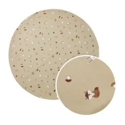 Meyco Baby Knoeimat Kinderstoel Forest Animals Sand> Accessoires Kinderstoelen