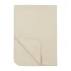 Meyco Baby Ledikantdeken Geweven Uni Sand 100 x 150 cm> Ledikantdekens