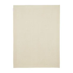 Meyco Baby Ledikantdeken Knots Soft Sand 100 x 150 cm> Ledikantdekens