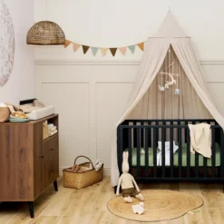 Meyco Baby Ledikanthoeslaken Uni Olive Green 60 x 120 cm><noscript><img width=