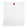 Meyco Baby Ledikantlaken Sweet Heart Red 100 x 150 cm> Ledikantlakens