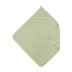 Meyco Baby Popcorn Badcape - 75 x 75 cm - Soft Olive><noscript><img width=