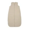 Meyco Baby Slaapzak Hydrofiel Gevoerd Uni Pre-Washed Sand 60 cm> 4-Seizoenen Slaapzakken