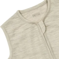 Meyco Baby Slaapzak Jumper - Studio - Merinowol - Sand Melange - 92 cm> 4-Seizoenen Slaapzakken