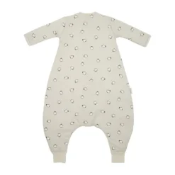 Meyco Baby Slaapzak Jumper Winter Penguin Soft Sand 80 cm> 4-Seizoenen Slaapzakken|Winter Slaapzakken