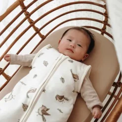 Meyco Baby Slaapzak Met Afritsbare Mouwen Robin Multicolour 70 cm><noscript><img width=