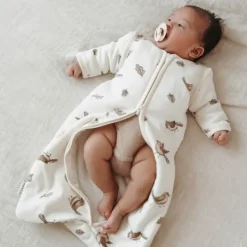 Meyco Baby Slaapzak Met Afritsbare Mouwen Robin Multicolour 70 cm><noscript><img width=