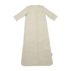 Meyco Baby Slaapzak met Vaste Mouw - Studio - Merinowol - Sand Melange - 70 cm> 4-Seizoenen Slaapzakken