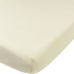 Meyco Baby Uni Hoeslaken Ledikant - 60 x 120 cm - Jersey - Nature> Hoeslakens