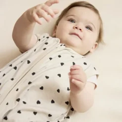 Meyco Baby Uni Hoeslaken Ledikant - 60 x 120 cm - Jersey - Nature><noscript><img width=