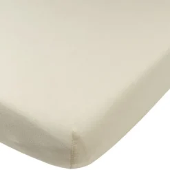 Meyco Baby Uni Hoeslaken Wieg - 40 x 80/90 cm - Jersey - Nature><noscript><img width=