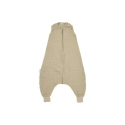 Meyco Baby Uni Zomer Slaapoverall Jumper - 104 cm - Pre-Washed Hydrofiel - Sand><noscript><img width=