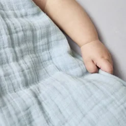 Meyco Baby Uni Zomerslaapzak - 110 cm - Pre-Washed Hydrofiel - Soft Sand><noscript><img width=