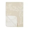 Meyco Baby Wiegdeken Geweven Branches Sand 75 x 100 cm> Wiegdekens