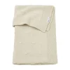 Meyco Baby Wiegdeken Knots Soft Sand 75 x 100 cm> Wiegdekens
