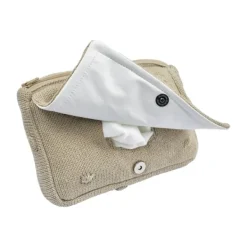 Meyco Billendoekjesetui Knit Basic Sand Melange><noscript><img width=