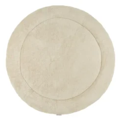 Meyco Boxkleed Rond Basic Knit Sand Melange 95 cm> Accessoires Boxen|Boxkleden