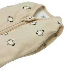 Meyco Cocoon Inbakerslaapzak - 70 cm - Penguin - Soft Sand><noscript><img width=