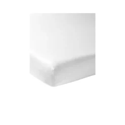 Meyco Hoeslaken Geweven Wit 50 x 90 cm> Accessoires Wiegen|Hoeslakens