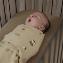 Meyco Inbakerdoek - 2 Stuks - 0-3 Maanden - Forest Animals Sand><noscript><img width=