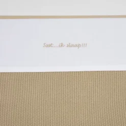 Meyco Ledikantdeken Knit Basic Sand Melange 100x150cm><noscript><img width=