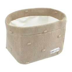 Meyco Ledikantdeken Mini Knots Forest Green 100x150cm><noscript><img width=