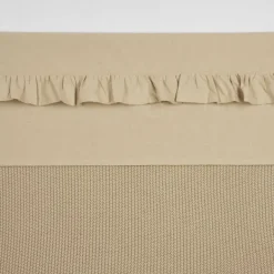 Meyco Ledikantlaken Ruffle White 100 x 150 cm><noscript><img width=