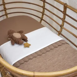 Meyco Ledikantlaken Uni Offwhite 2-Pack 100x150cm> Ledikantlakens