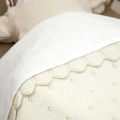 Meyco Ledikantlaken Uni Offwhite 2-Pack 100x150cm><noscript><img width=