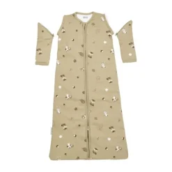 Meyco Slaapzak Winter Forest Animals Sand 70 cm> 4-Seizoenen Slaapzakken|Winter Slaapzakken