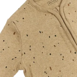 Meyco Slaapzak Winter Rib Mini Spot Toffee Melange 90 cm><noscript><img width=