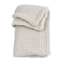 Meyco Slaapzak Winter Slub Greige 90 cm><noscript><img width=