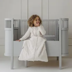 Meyco Studio Slaapzak Gevoerd - Clouds Natural - 110 cm><noscript><img width=