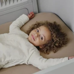 Meyco Studio Slaapzak Gevoerd - Clouds Natural - 110 cm><noscript><img width=