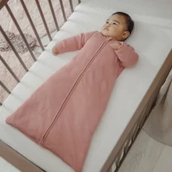 Meyco Studio Slaapzak Gevoerd - Bow Rose - 110 cm><noscript><img width=