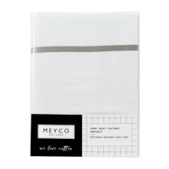Meyco Wieglaken Bies Grijs 75 x 100 cm><noscript><img width=