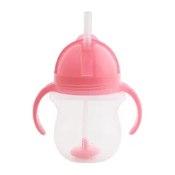 Munchkin Click Lock Tip & Sip Straw Beker - Blue><noscript><img width=
