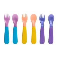 Munchkin Color Changing Forks & Spoons 6-pack><noscript><img width=