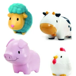 Munchkin Squirtin Barnyard Friends 4 Stuks> Badspeelgoed