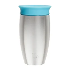 Munchkin Stainless Steel Miracle Sippy Cup - Blue> Bekers