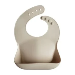 Mushie Fopspeen Clip Eva Pale Taupe><noscript><img width=