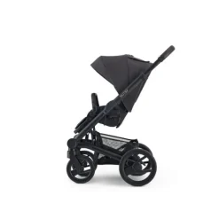 Mutsy Wandelwagen Nio Black Frame - Brown Grip - Shade> Wandelwagens|Complete Kinderwagens